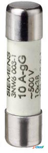 Siemens 3NW60001 Inserto fusibile a cilindro 0.5 A 500 V 10