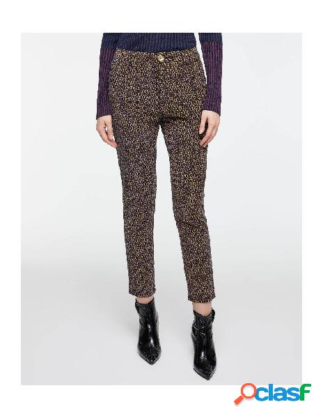 Sisley - sisley pantalone skinny fit in velluto