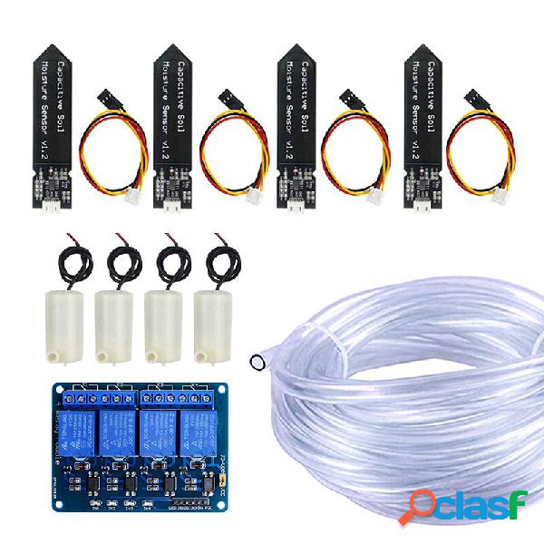 Sistema di irrigazione automatico a 4 vie Kit fai da te Auto
