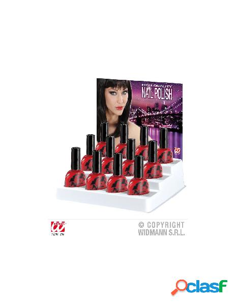 Smalto rosso espositore -7 ml