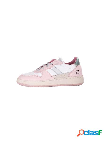 Sneakers Donna D.A.T.E. White pink Court 2.0 white pink