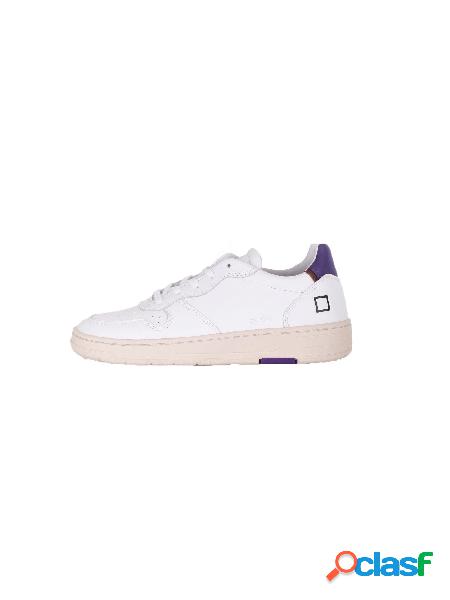 Sneakers Donna D.A.T.E. White purple Court mono white purple