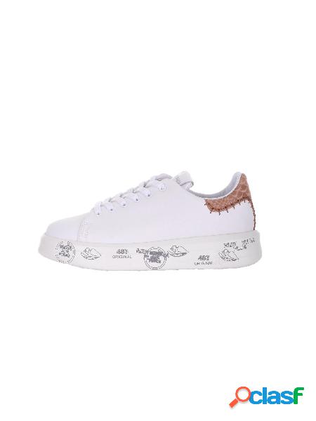 Sneakers Donna PREMIATA Bianco beige Belle 6279