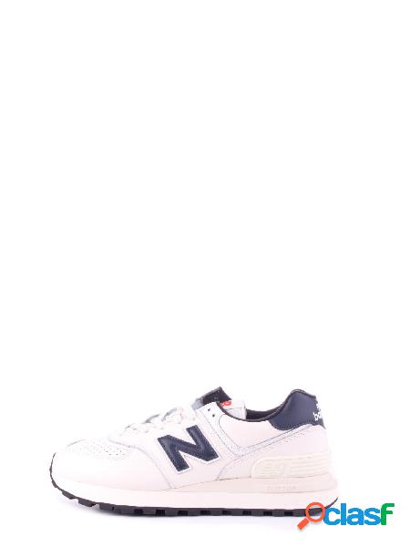 Sneakers Uomo NEW BALANCE Bianco blu 574 legacy white blu