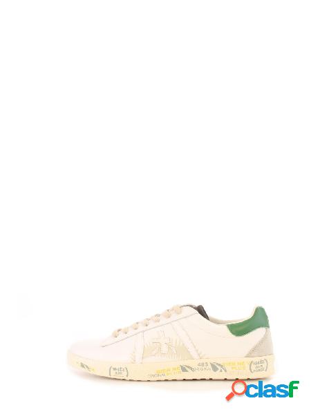 Sneakers Uomo PREMIATA Bianco verde Andy 6058