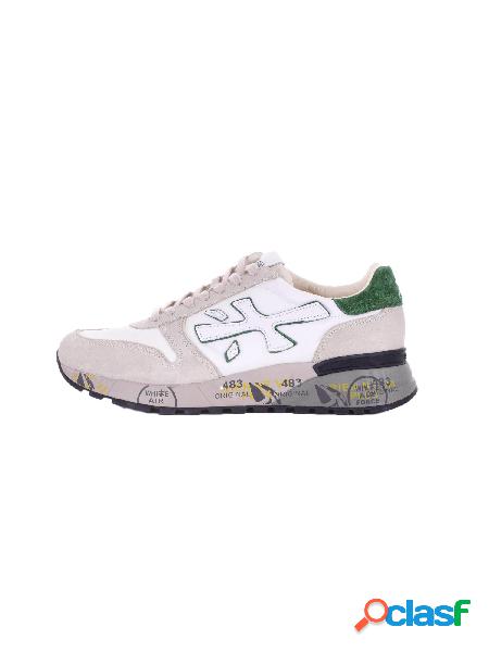 Sneakers Uomo PREMIATA Bianco verde Mick 6167