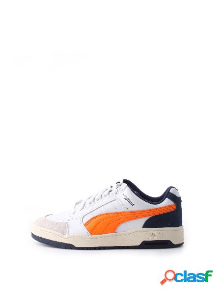 Sneakers Uomo PUMA SELECT White orange Slipstream lo retro