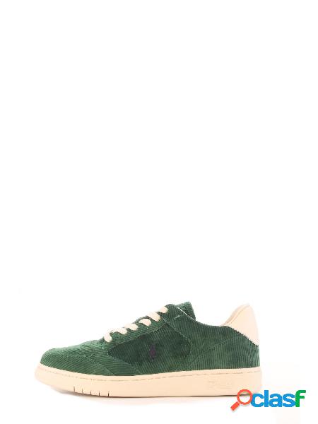 Sneakers Uomo RALPH LAUREN Verde Polo crt lux low top lace