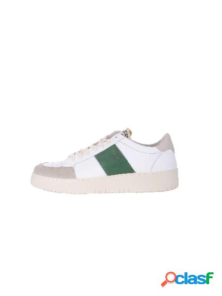 Sneakers Uomo Saint sneakers Bianco verde Sneaker pelle