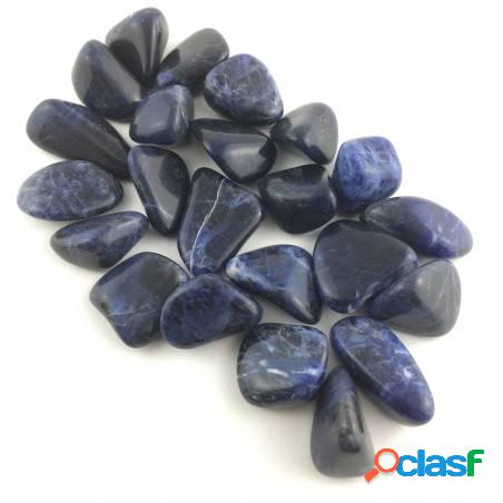 Sodalite qualità extra blu burattato minerali burattati