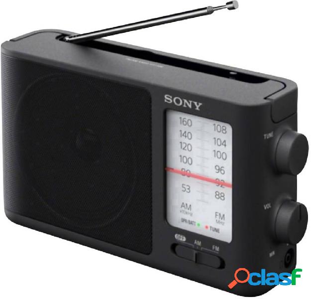 Sony ICF-506 Radio portatile FM Nero