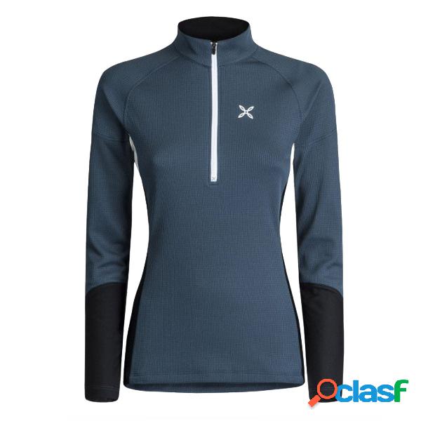 Sottotuta Montura Thermic donna (Colore: nero-ice blue,
