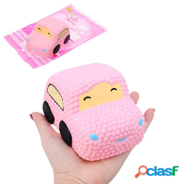 Squishy Car Racer Rosa Cake Soft Pane schiacciato profumato