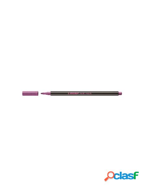 Stabilo pen 68 metallic rosa metallizzato