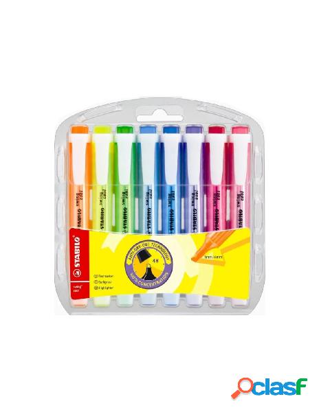 Stabilo swing cool astuccio da 8 colori ass.