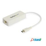 StarTech.com Adattatore USB-C Ethernet con porta USB 3.0