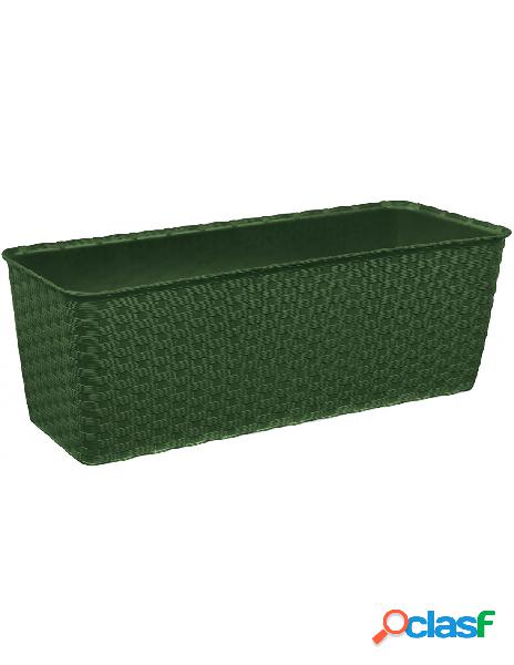 Stefanplast - balconetta natural con riserva di acqua cm.50