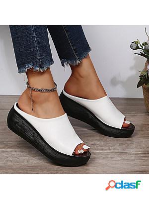 Summer Fashion Platform Wedge Sandals