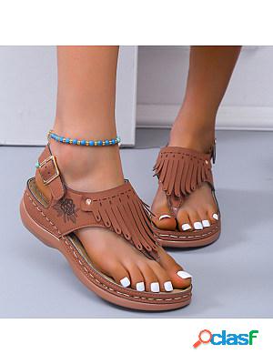 Summer Fashion Wedge Beach Sandals