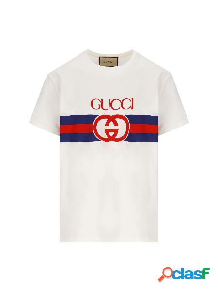 T-Shirt Gucci In Cotone