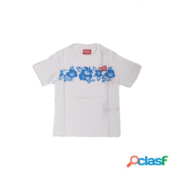 T-shirt Bambino DIESEL Bianco Logo