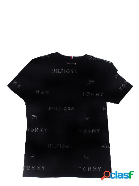 T-shirt Bambino TOMMY HILFIGER Blu Logo tee