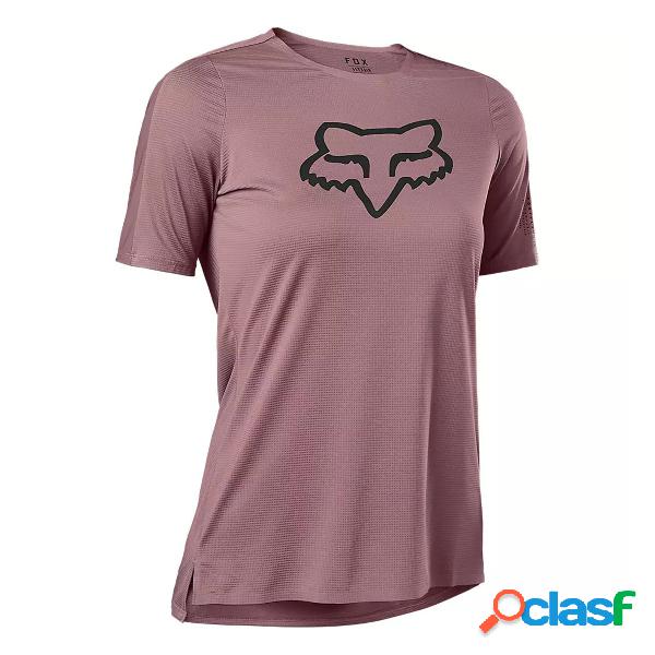 T-shirt ciclismo Fox Flexair W (Colore: plum pr, Taglia: L)