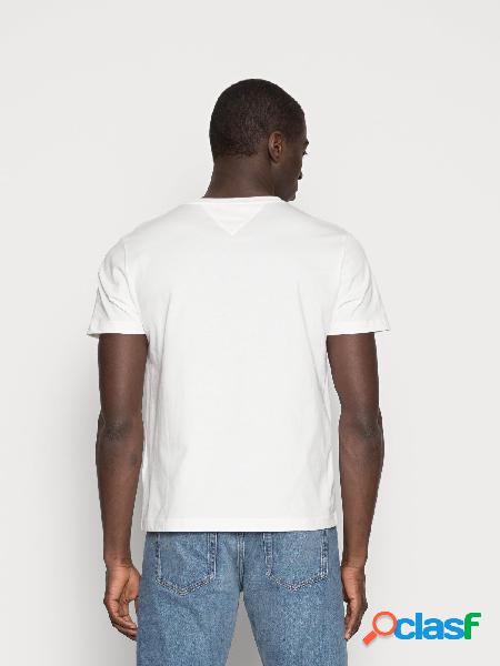 TOMMY HILFIGER T-shirt CORE manica corta BIANCO