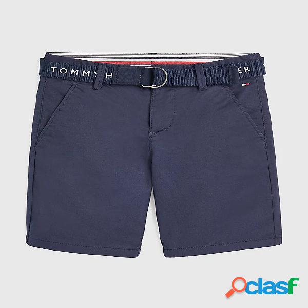 TOMMY HILFIGER shorts chino essential con cintura BLU