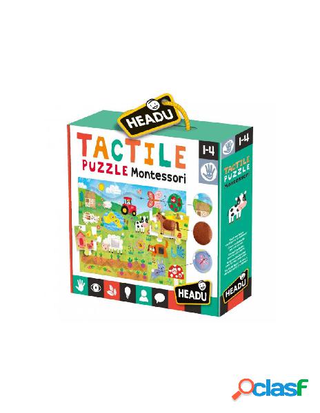 Tactile puzzle montessori
