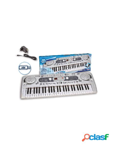 Tastiera digitale 54 tasti con presa usb ed adattatore da