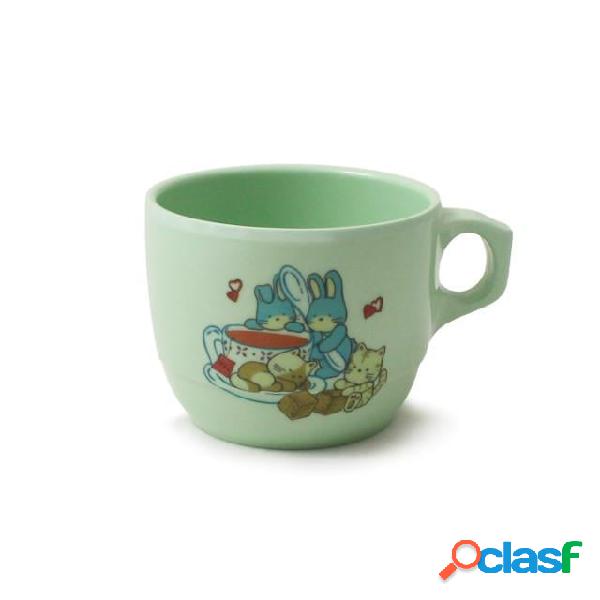 Tazza da tè Coniglietti in melamina impilabile, diam. 8,8