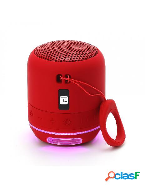 Techly - altoparlante wireless speaker portatile con