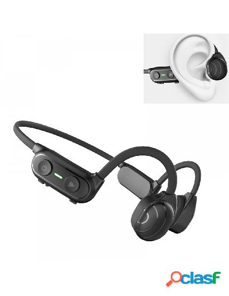 Techly - auricolari open ear wireless bt 5.0 a conduzione
