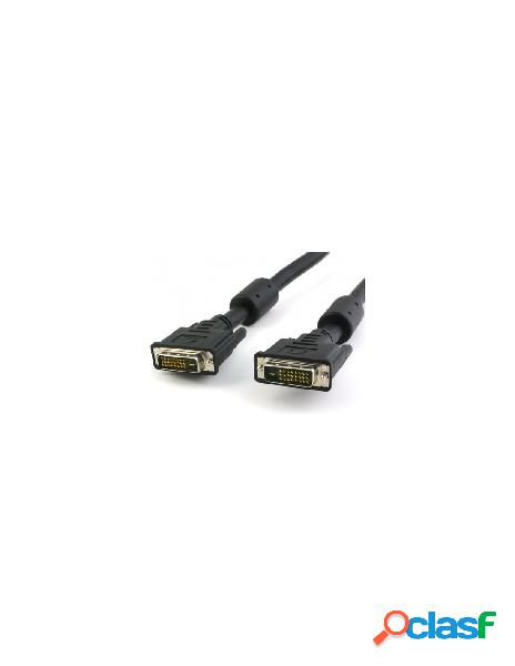 Techly - cavo dvi techly icoc dvi 8115f dual link black