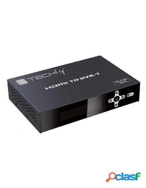 Techly - convertitore hdmi 2.0 a dvb-t hdcp2.2