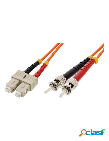Techly professional - cavo fibra ottica sc/st 62,5/125