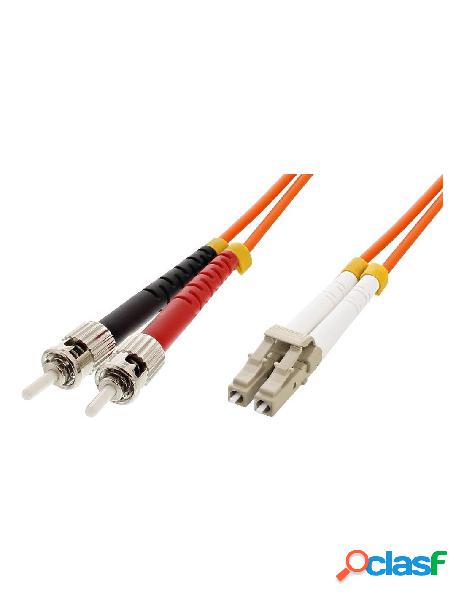 Techly professional - cavo fibra ottica st/lc 62,5/125