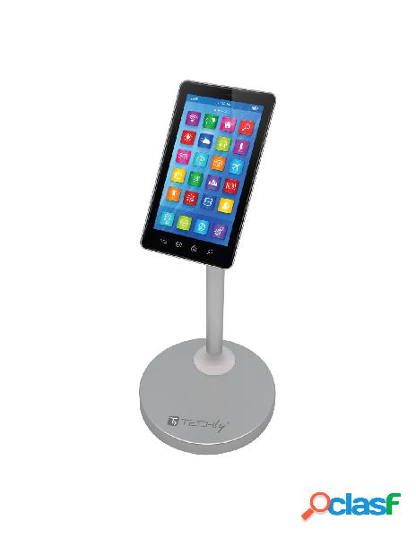 Techly - supporto magnetico da tavolo per smartphone e