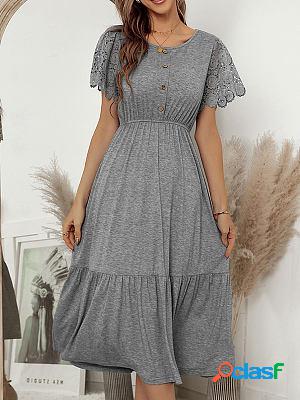 Temperament And Elegant Knitted Maxi Dresses