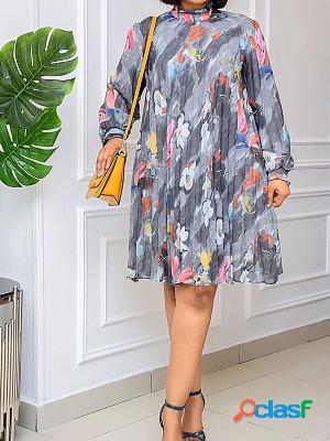 Temperament Slim Mid-length A-line Shift Dresses
