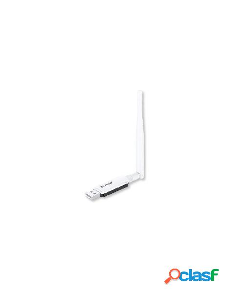 Tenda - adattatore wireless 300mbps high gain 3.5dbi usb u1