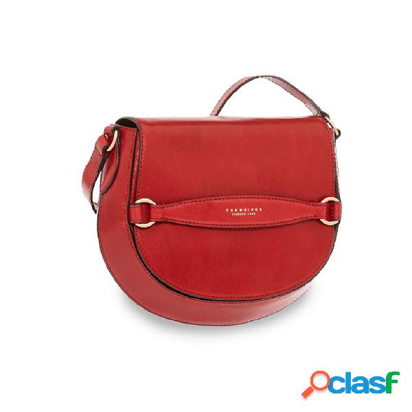 The bridge bettina crossbody rosso ribes oro