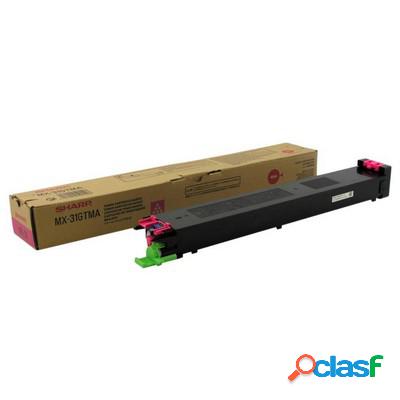 Toner Sharp MX-31GTMA originale MAGENTA