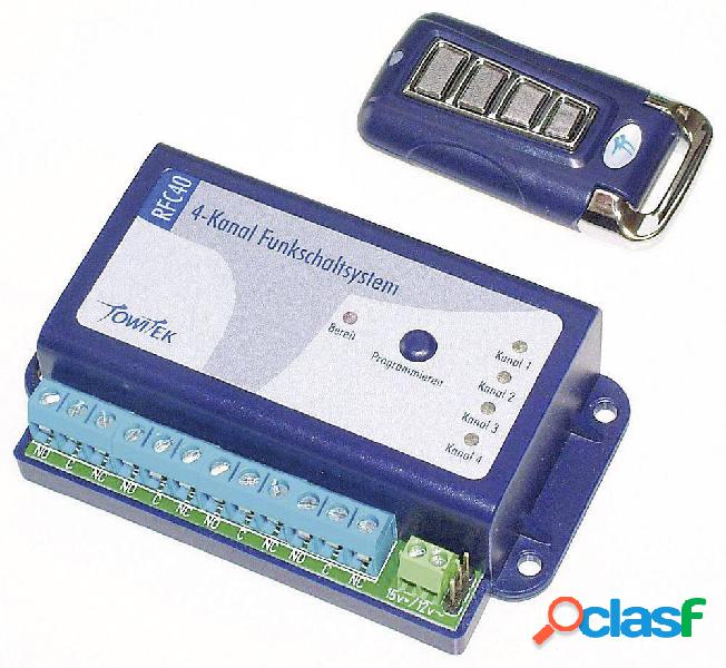 TowiTek Sistema di commutazione senza fili incl. telecomando