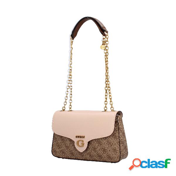 Tracolla Guess latte logo/shell HWSB85 51210