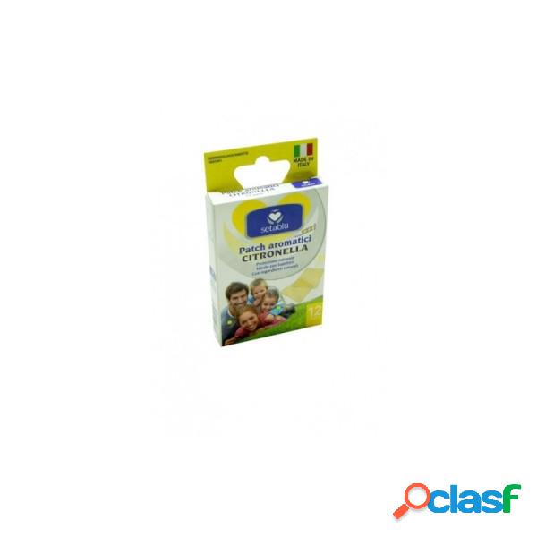 Trade Shop - 12 Cerotti Patch Citronella Repellente Naturale