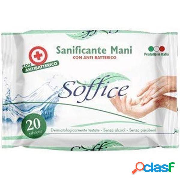 Trade Shop - 20 Salviette Sanificante Igienizzante Per Mani