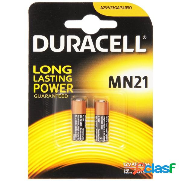 Trade Shop - 2x Batterie A23 Mn21 Duracell Alcalina 12v 23a