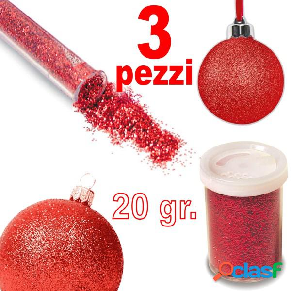 Trade Shop - 3 Porporina Glitter Grana Fine Decorazioni